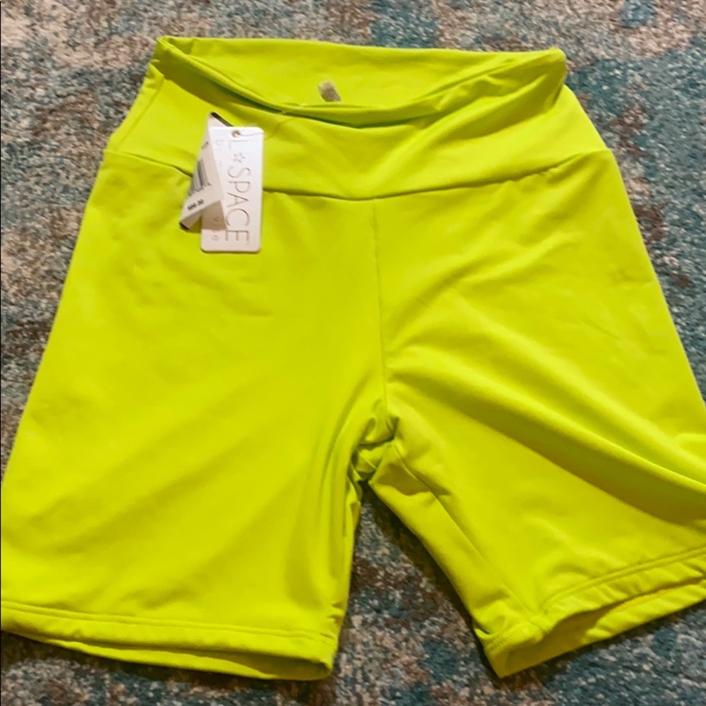 LSPACE LOUIE BIKE SHORTS BIKER NWT